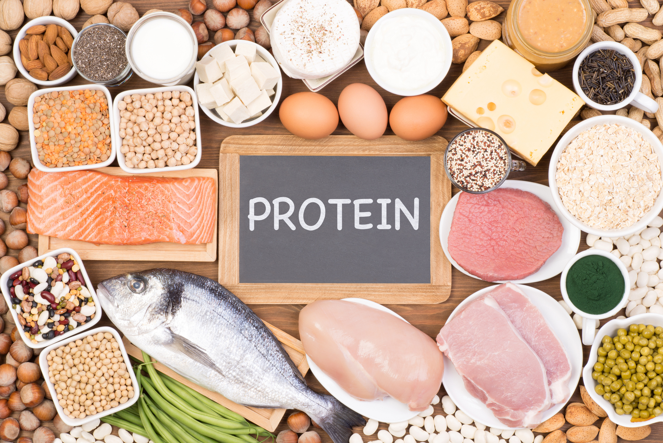 Food rich in protein